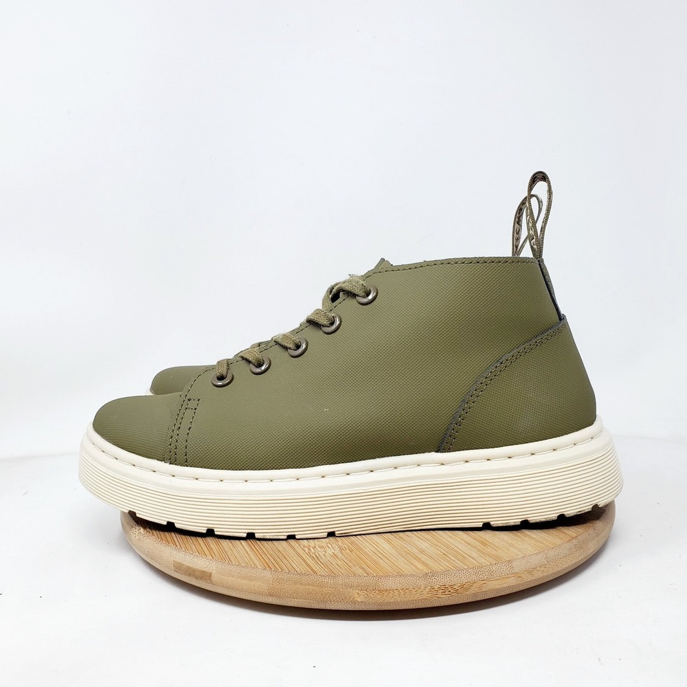 Dr Martens Boots Womens 6 Baynes Green Punk Grunge Platform Chunky Ankle Chukka - Picture 7 of 13